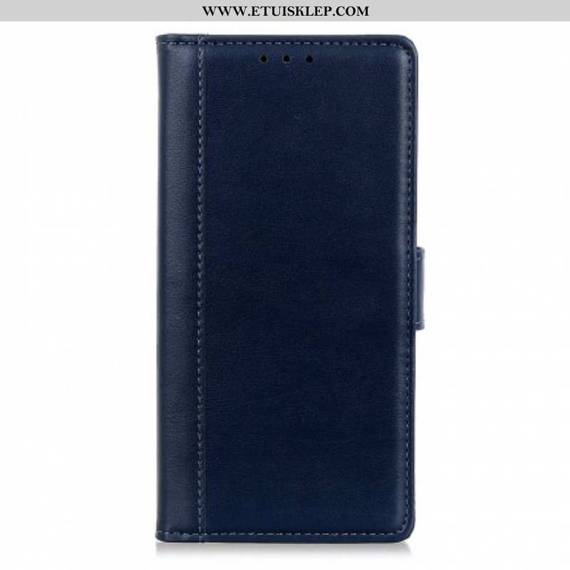 Etui Folio do Realme 8 / 8 Pro Stylizacja Skóry